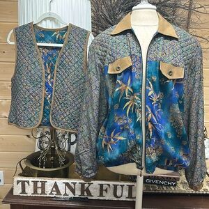 2 piece Lightweight jacket and vest